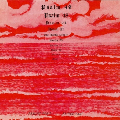 PRINCE FAR I - Psalms For I