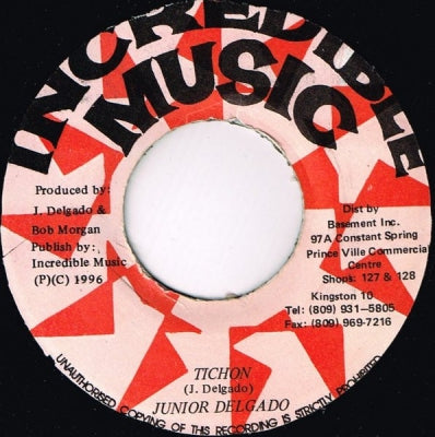 JUNIOR DELGADO - Tichon / Version