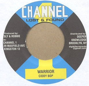 CIDDY BOP - Warrior / Dub