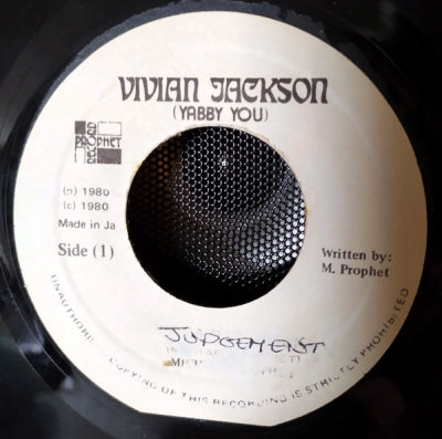 THE PROPHETS - Judgement Style / Creation Rock (Version)