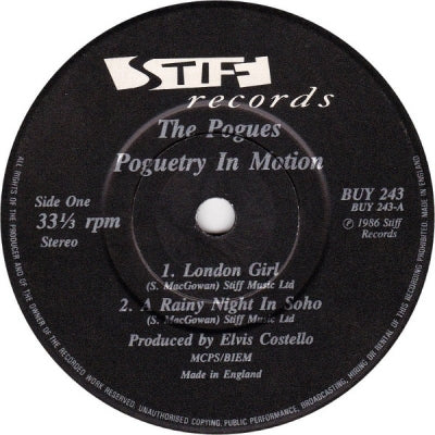 THE POGUES - Poguetry In Motion