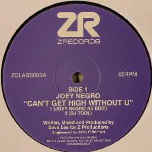 JOEY NEGRO / SESSOMATTO - Can't Get High Without U / I'm Back