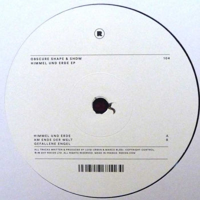 OBSCURE SHAPE & SHDW - Himmel Und Erde EP