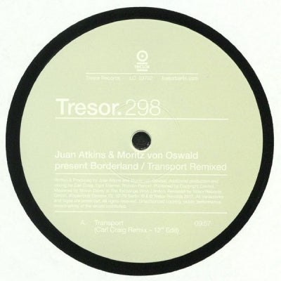JUAN ATKINS & MORITZ VON OSWALD PRESENT BORDERLAND - Transport Remixed