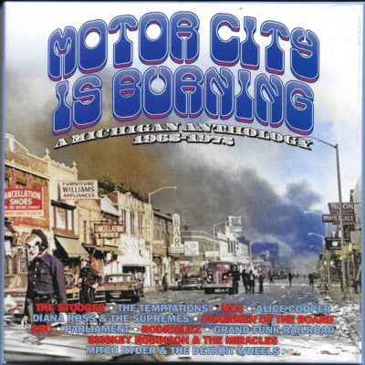 VARIOUS ARTISTS - Motor City Is Burning (A Michigan Anthology 1965-1972)