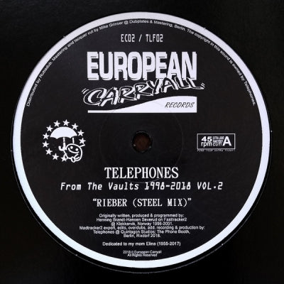TELEPHONES - From The Vaults 1998-2018 Vol. 2