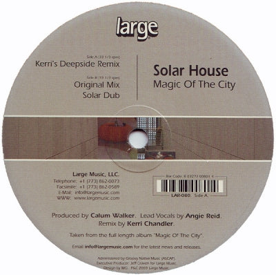 SOLAR HOUSE - Magic Of The City