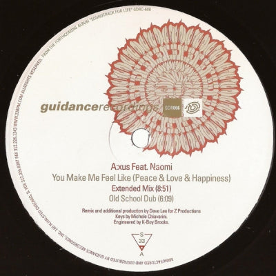 A:XUS FEAT NAOMI - You Make Me Feel Like