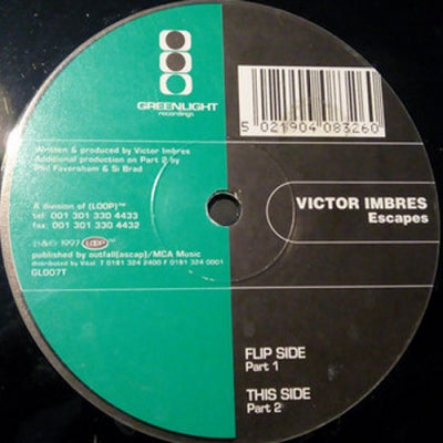 VICTOR IMBRES - Escapes