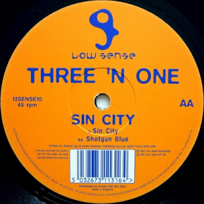 THREE 'N ONE - Sin City / Shotgun Blue