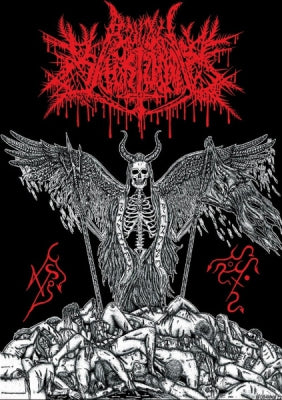 CULT OV BLACK BLOOD - Apocalyptic Banner Ov Abaddon