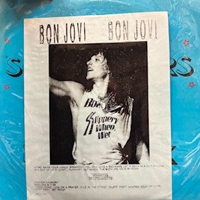 BON JOVI - Live Rehearsel Mannheim , West Germany 31-8-86 Advance Preview Audience & Live Gaumont, Ipswich EnLi