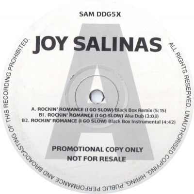 JOY SALINAS - Rockin' Romance (I Go Slow)