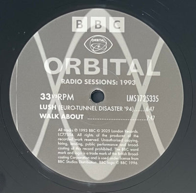ORBITAL - Radio Sessions: 1993
