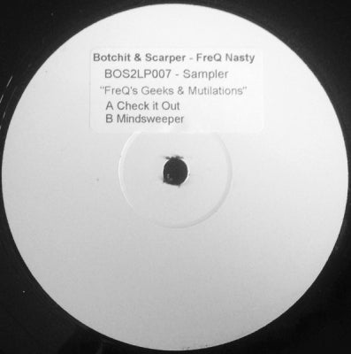 FREQ NASTY - Freq's Geeks & Mutilations (Sampler)