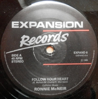RONNIE MCNEIR  - Follow Your Heart