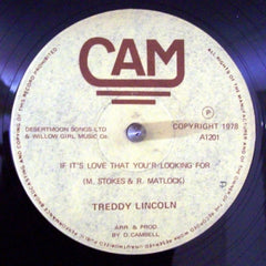 TREDDY LINCOLN - If It's Love That You'r Looking For