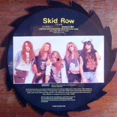 SKID ROW  - Interview Picture Disc