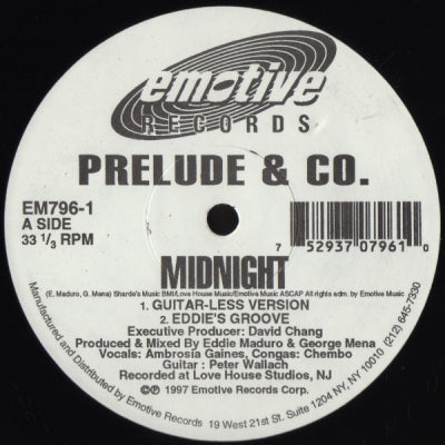 PRELUDE & CO. - MIdnight