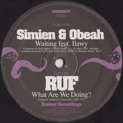 SIMIEN & OBEAH / RUF - Waiting / What Are We Doing?