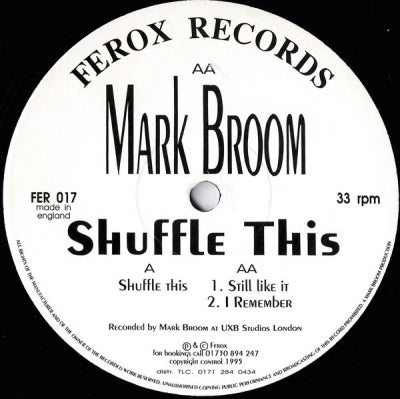 MARK BROOM - Shuffle This