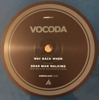 VOCODA - Dead Man Walking / Way Back When – Vinyl Exchange