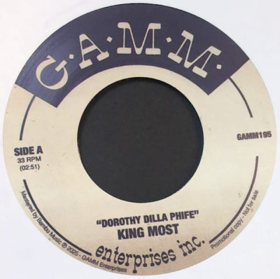 KING MOST - Dorothy Dilla Phife / Honey Caldwell
