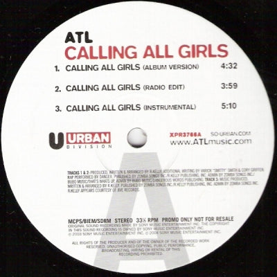 ATL - Calling All Girls
