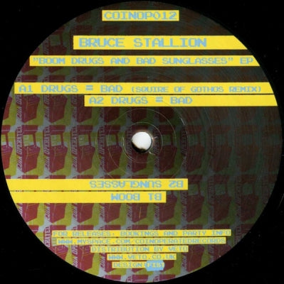 BRUCE STALLION - Boom Drugs And Bad Sunglasses