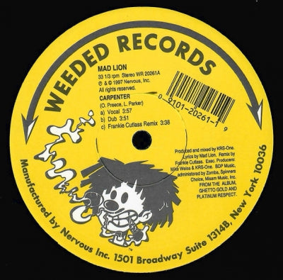 MAD LION - Carpenter / New York