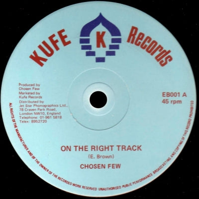 CHOSEN FEW - On The Right Track