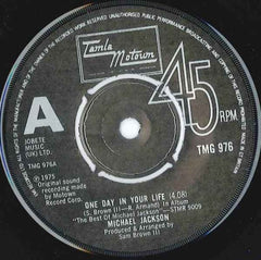 MICHAEL JACKSON - One Day In Your Life / Take Me Back