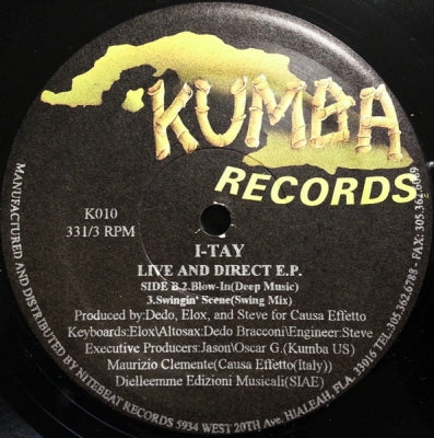 I-TAY - Live And Direct E.P.