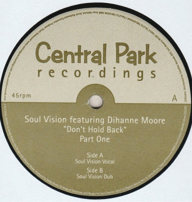 SOUL VISION - Don't Hold Back (Part One)