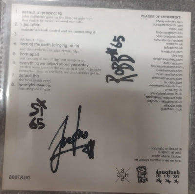 65DAYSOFSTATIC - Unreleased/Unreleasable Volume 1: 65’s.Late.Nite.Double-A-Side.College.Cut-Up.Trailers.For.The.Loope