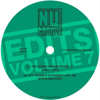 THE SOUND VANDALS / N.Y. HOUSE'N AUTHORITY / AVANT GARDE / YOU KNOW WHO! - Nu Groove Edits, Vol. 7