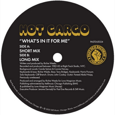 HOT CARGO - What’s In It For Me