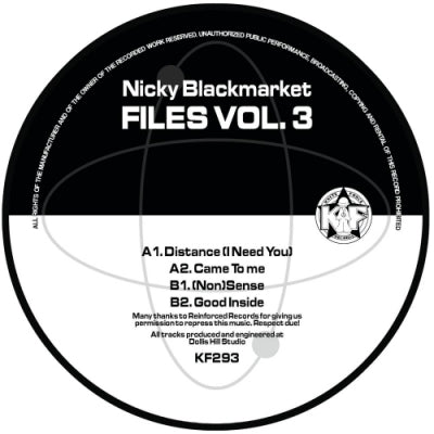 NICKY BLACKMARKET - Files Vol.3