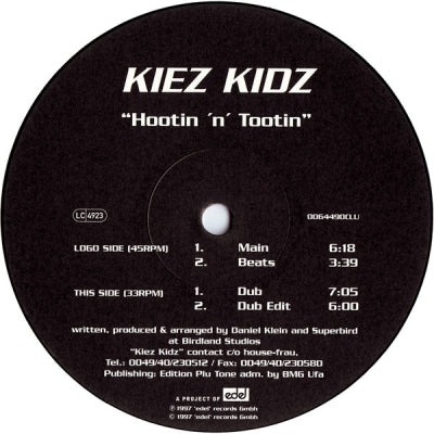 KIEZ KIDZ - Hootin 'N' Tootin