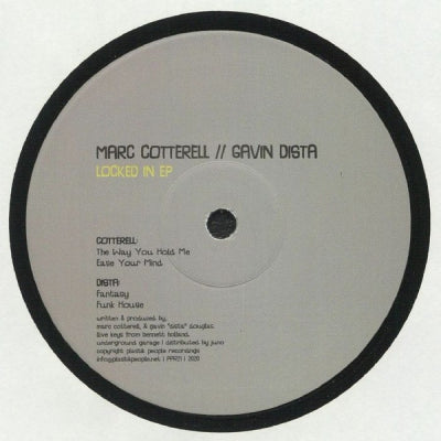 MARC COTTERELL / GAVIN DISTA - Locked In EP