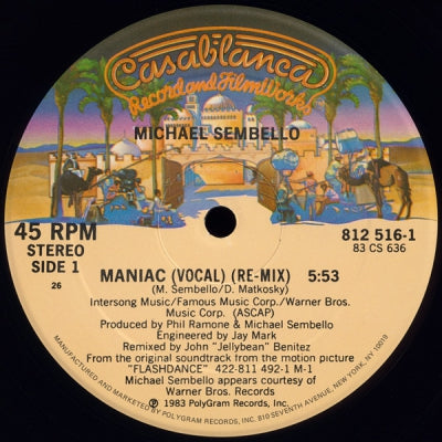 MICHAEL SEMBELLO - Maniac