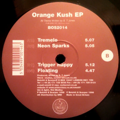 ORANGE KUSH - Orange Kush EP