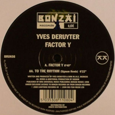 YVES DERUYTER - Factor Y / To The Rhythm (Remix)