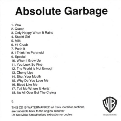 GARBAGE - Absolute