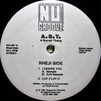 A.B.T. - I Desire You / I Need It