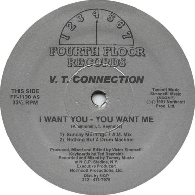 V.T. CONNECTION - I Want You - You Want Me