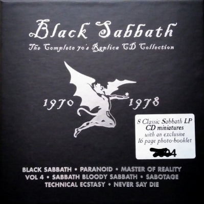 BLACK SABBATH - The Complete 70's Replica CD Collection