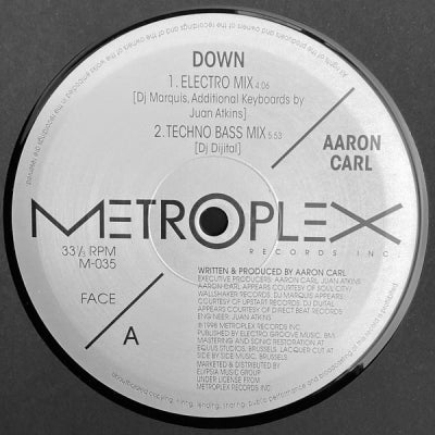 AARON CARL - Down