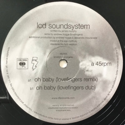LCD SOUNDSYSTEM - Oh Baby (Remixes)