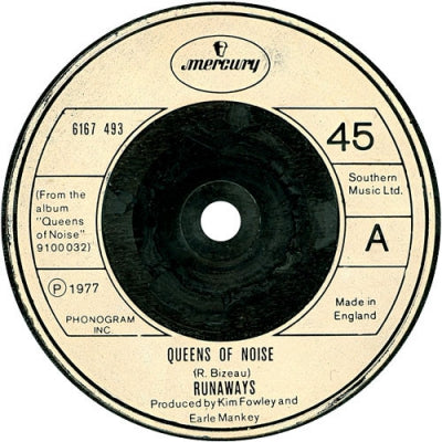 THE RUNAWAYS - Queens Of Noise